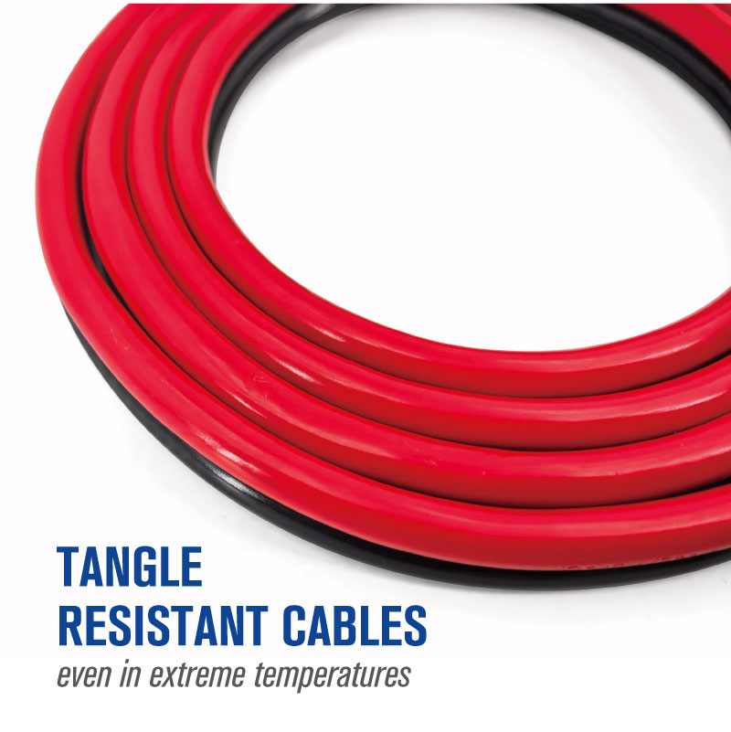 Tangle-Free Booster Cables