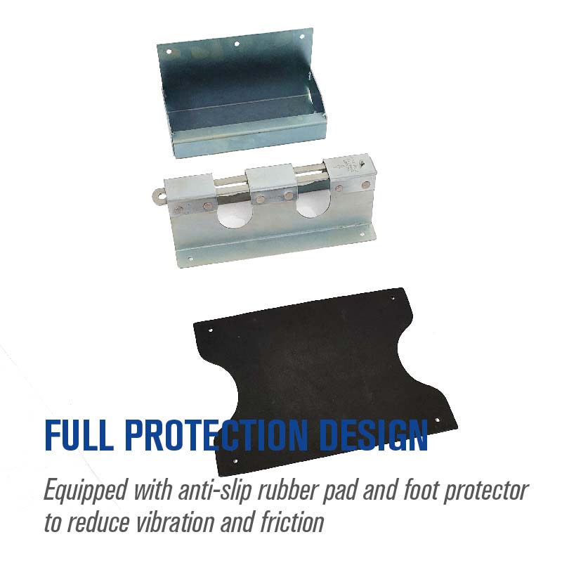 Double Holder for Cargo Bar Load Locks