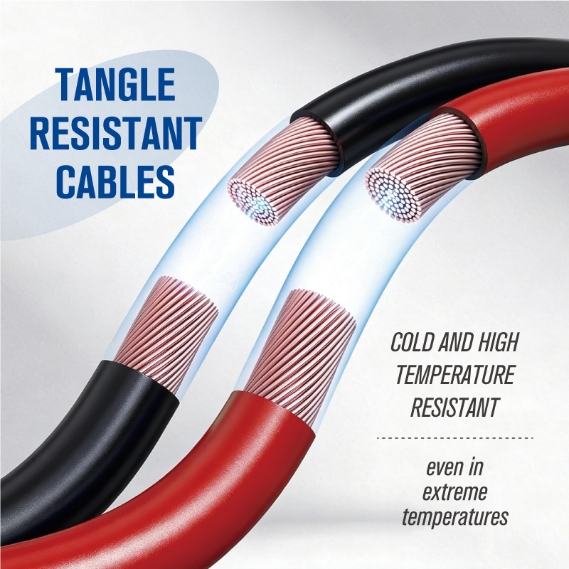 Tangle-Free Booster Cables