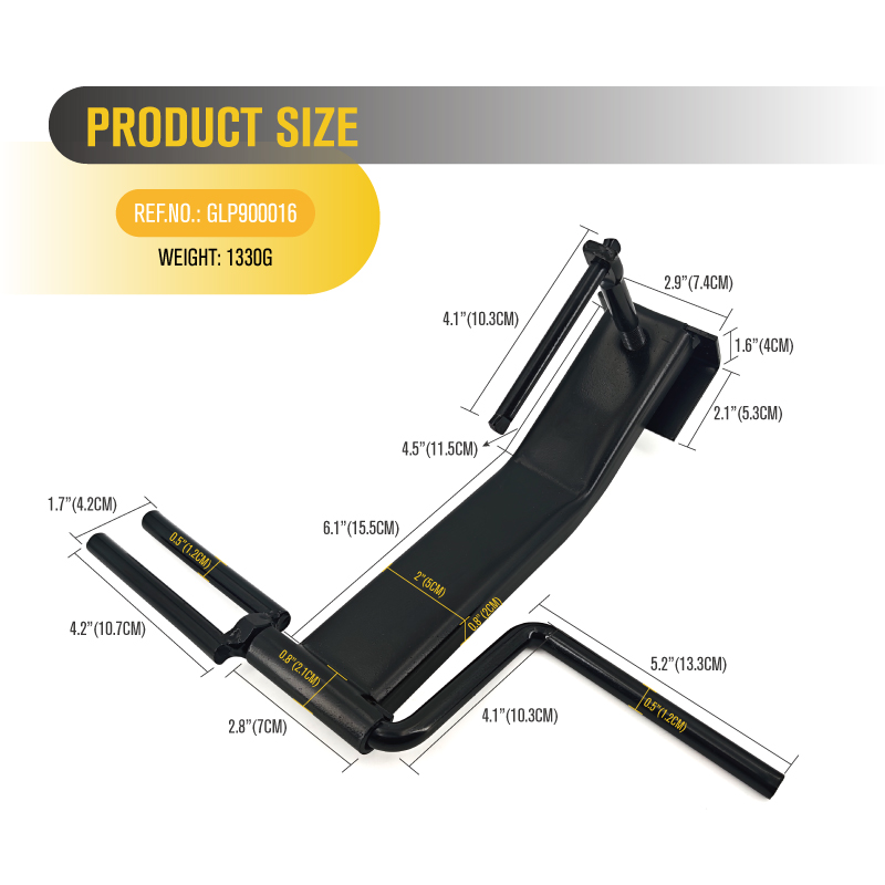 Powder Coated Steel Tie-Downs Strap Winder for Flatbed Trailer