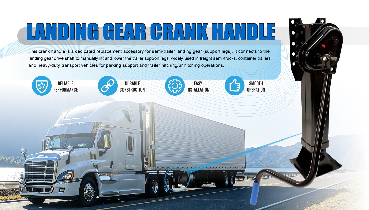 Landing Gear Crank Handle