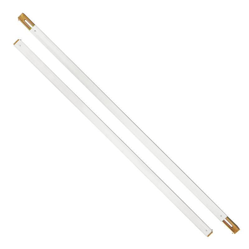 Poutre de platelage réglable en aluminium robuste de 92 à 103 pouces, charge maximale d'utilisation de 3 000 lb pour rail E